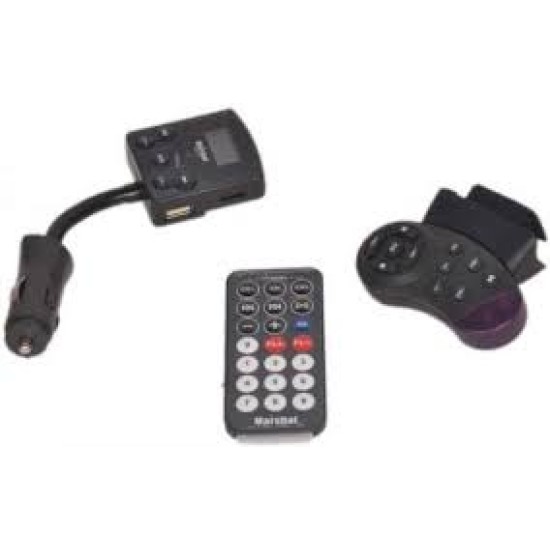 MP3 Player/FM Transmitter με Χειριστήριο στο Τιμόνι ME-191