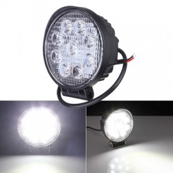 Προβολέας αυτοκινήτου στρογγυλο 36W με 12 LED VOL-S2028