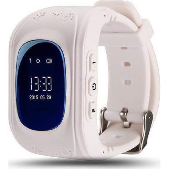 SMARTWATCH-Παιδικό ρολόι με ενσωματωμένη συσκευή εντοπισμού GPS και τηλέφωνο Ασπρο - OEM Q50 SMARTWATCH-Παιδικό ρολόι με ενσωματωμένη συσκευή εντοπισμού GPS και τηλέφωνο Ασπρο - OEM Q50