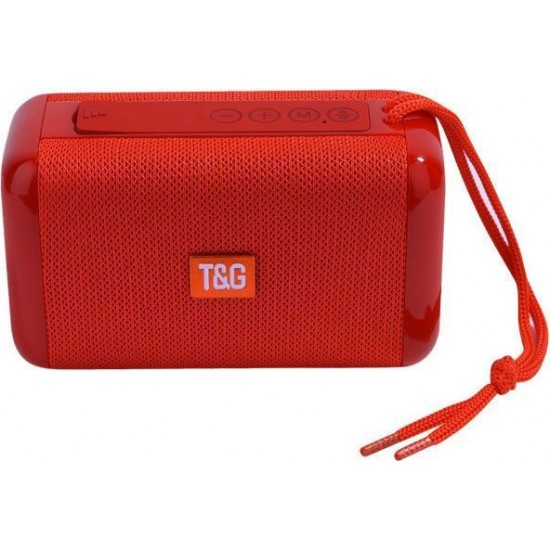 TG163 Ασύρματο εξωτερικό φορητό ασύρματο στερεοφωνικό ηχείο πολλαπλών λειτουργιών Bluetooth 5W - Red