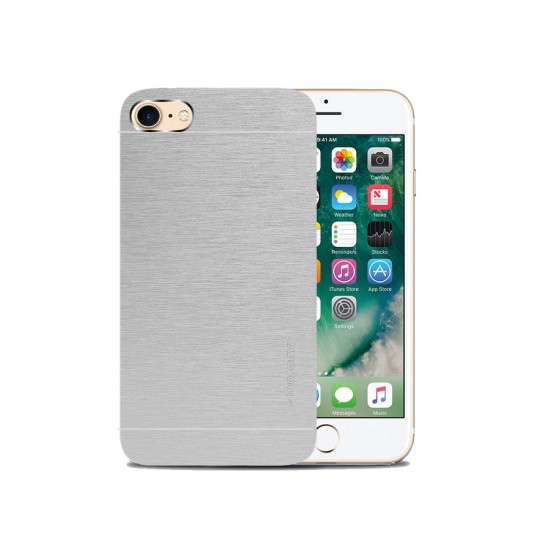 iphone 6 plus θήκη Αλουμινίου silver Motomo iphone 6 plus θήκη Αλουμινίου silver Motomo