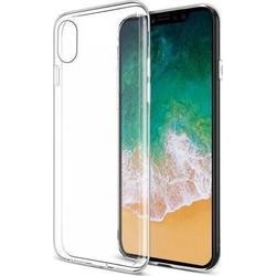  iPhone X Back cover Σιλικόνης Διάφανο oem
