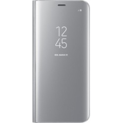 Clear View Book Ασημί (Huawei P30 lite)