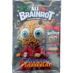 Άλμπουμ Συλλογής για Κάρτες Italian Brainrot - Trading card Game & 1 φακελάκι με 12 κάρτες oem