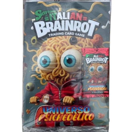 Άλμπουμ Συλλογής για Κάρτες Italian Brainrot - Trading card Game & 1 φακελάκι με 12 κάρτες oem