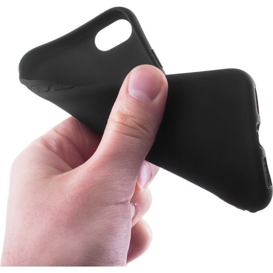Soft Matt TPU Case Back Cover Samsung Galaxy A7 A750 (2018) black