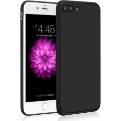 Soft Matt Case Back Cover (iPhone 8 Plus / 7 Plus) black
