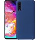 Soft Touch Silicone Samsung Galaxy A70 / A70s - Navy Μπλε OEM
