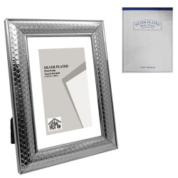 Κορνίζα επάργυρη κυψελωτή 10x15cm Homie 321915