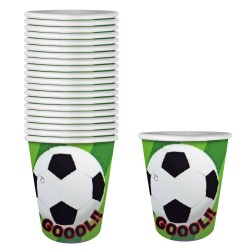Ποτήρια party μπάλα πακ=20τεμ 8,5x7,5cm Homie 3788