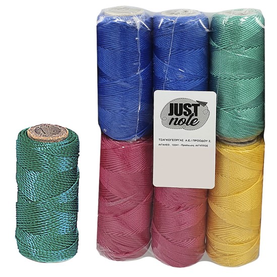 Σπάγγος Κορδονέτο Νάυλον Μεγάλο 100g ~120m JustNote 3934