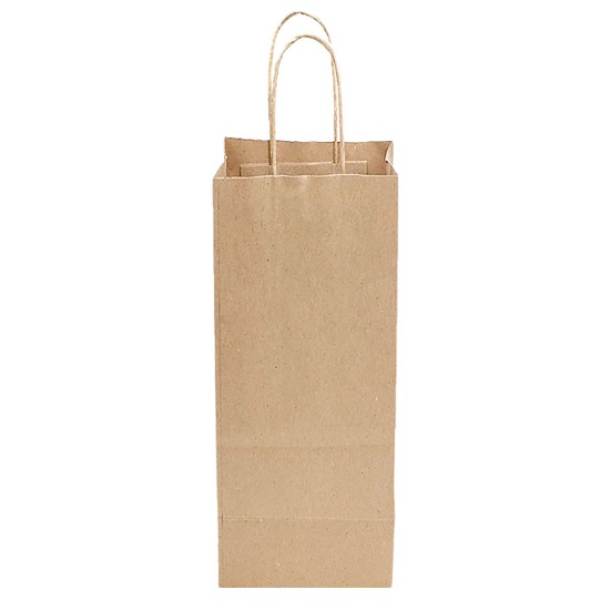 Τσάντα δώρου κραφτ για ποτά 130gsm 35,5x11x8cm JustNote 39207