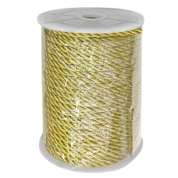 Κορδόνι χρυσό glitter 4mmx 5m JustNote 39335