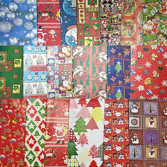 Κόλλα περιτυλίγματος xmas 51x75cm JustNote 3967