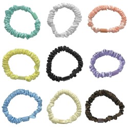 Σούρα μαλλιών λεπτή χρώματα scrunchies 7,5cm 4teen4ty 401373
