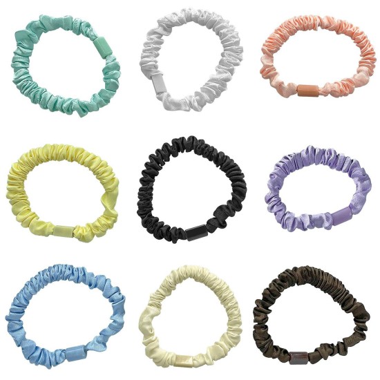 Σούρα μαλλιών λεπτή χρώματα scrunchies 7,5cm 4teen4ty 401373