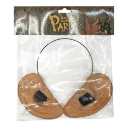 Στέκα Αυτιά με Τρίχες Κάθε αυτί=12,5cm Carnavalista 231131