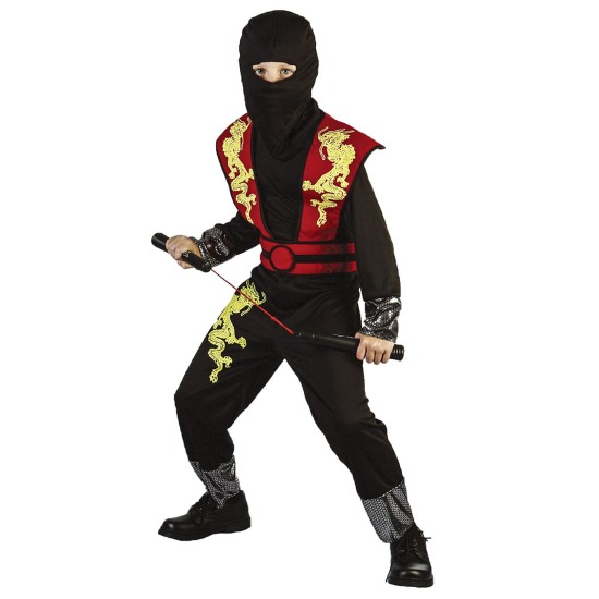 ΣΤΟΛΗ ΠΑΙΔΙΚH NINJA ΚΟΚΚΙΝΟΣ