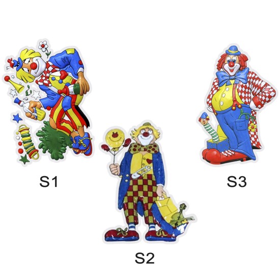 Ντεκόρ Κλόουν 74x45cm Carnavalista 231729