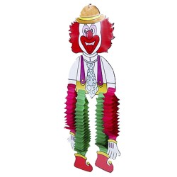 Διακοσμητικός Κλόουν 90cm Carnavalista 231829