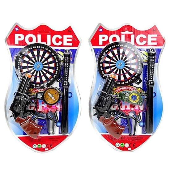 Σετ Police 6τεμ με Στόχο Καρ=37x21cm Carnavalista 232008 ΣΕΤ ΕΙΔΙΚΕΣ ΔΥΝΑΜΕΙΣ 7ΤΕΜ 31x18cm 232008