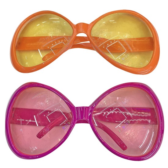 ΓΥΑΛΙΑ ΑΠΟΚΡΙΑΤΙΚΑ ΜΕΓΑΛΑ 80΄s 18x8cm