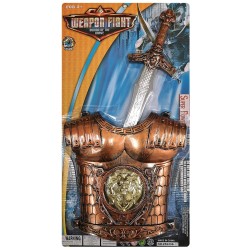 ΣΕΤ ΜΠΡΟΥΝΤΖΙΝΟ ΠΑΝΟΠΛΙΑ, ΣΠΑΘΙ 64x34cm Carnavalista 232159