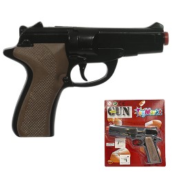 Πιστόλι Μεταλλικό 8σφαιρο 23x20cm Carnavalista 23242