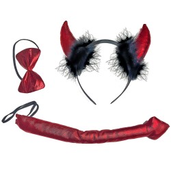 Αξεσουάρ Διαβολάκι σετ 3 τεμ  Carnavalista 232342