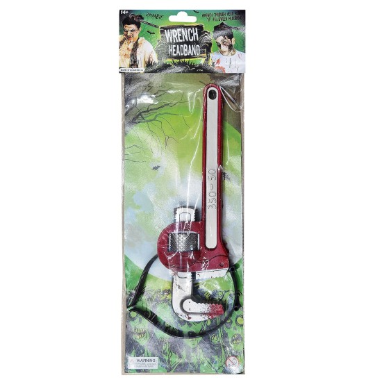 Στέκα Γαλλικό Κλειδί με Αίμα 28cm Carnavalista 232402