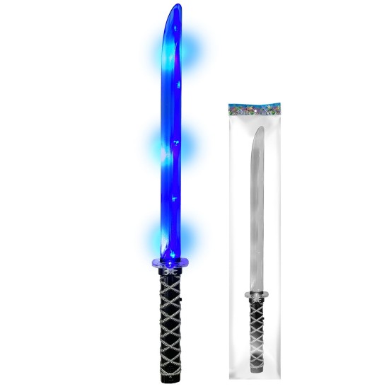 Σπαθί Νίντζα Μπαταρίας φως & Ήχος 66cm Carnavalista 232449