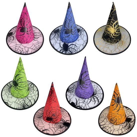 Καπέλο Μάγισσας 38x32cm Carnavalista 232526