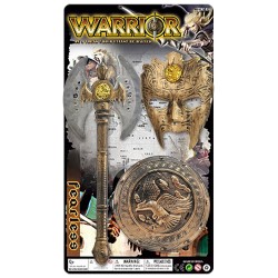 Σετ Πανοπλίας Βίκινγκ 3τεμ Καρ=58x32cm Carnavalista 232613