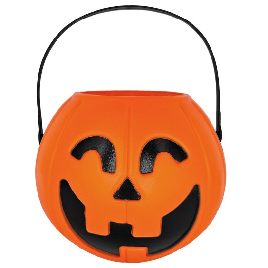 Κουβάς Halloween Trick or Treat Κολοκύθα ø18x17cm Carnavalista 232662 Κουβάς Halloween Trick or Treat Κολοκύθα ø18x17cm Carnavalista 232662