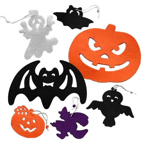 Halloween σετ Τσόχινα Διακοσμητικά Carnavalista 232679 Halloween σετ Τσόχινα Διακοσμητικά Carnavalista 232679