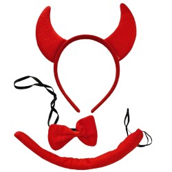 Αξεσουάρ Διαβολάκι σετ=3τεμ  Carnavalista 23302