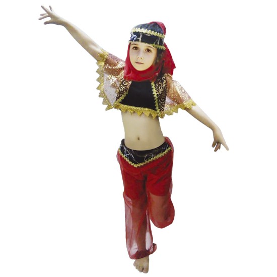 Στολή Παιδική Χορεύτρια της Κοιλιάς Carnavalista 23888 ΣΤΟΛΗ ΠΑΙΔΙΚΗ ΧΟΡΕΥΤΡΙΑ ΤΗΣ ΚΟΙΛΙΑΣ