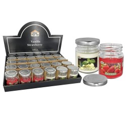 Κερί Αρωματικό σε Βαζάκι με Καπάκι 6x5cm, 105g Gross, 30g net Homie 57498