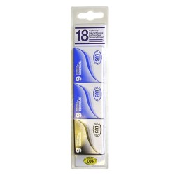 Μελάνια πένας σετ=18τεμ lus mondial  Mondial Lus Italy 70131