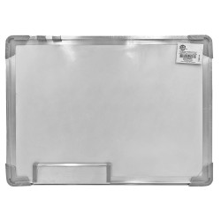 Πίνακας λευκός αλουμινίου μαγνητικός 40x30cm JustNote 701319