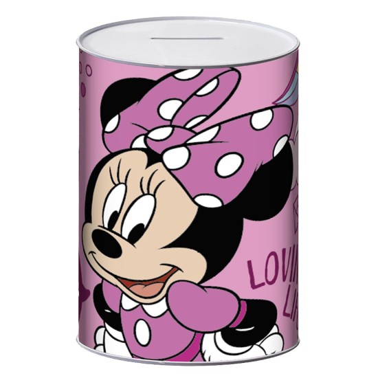 Κουμπαράς μεταλλικός minnie 11x8cm Disney 8435333896150