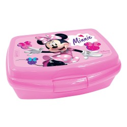 Δοχείο φαγητού πλαστικό minnie 16,5x12,5x6cm  600ml Disney 4401-2-7725