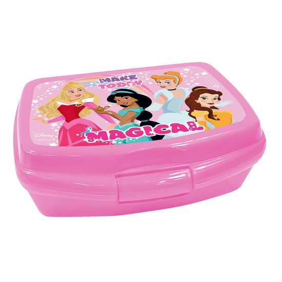 Δοχείο πλαστικό φαγητού princess 16,5x12,5x6cm   600ml Disney 1407-91752
