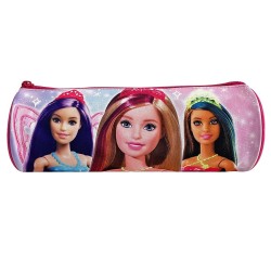 Κασετίνα Βαρελάκι Barbie 23x8cm Barbie 1010E-1453