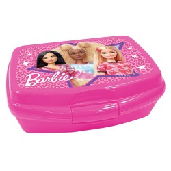 Δοχείο πλαστικό φαγητού barbie 16,5x12,5x6cm   600ml Barbie