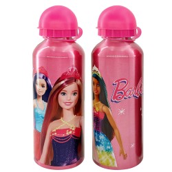 Παγούρι μεταλλικό barbie 500ml 21x6,5cm   500ml Barbie