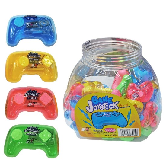 Ξύστρα βαρελάκι joystick 5,5x2,5cm JustNote 703378