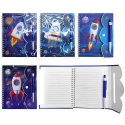 Σημειωματάριο με στυλό διάστημα 15x18cm JustNote 703386