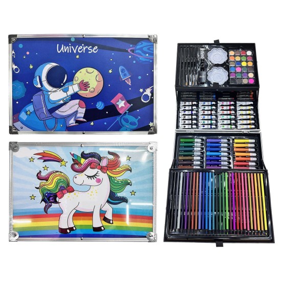 Σετ ζωγραφικής 145 τεμ 34x23x8cm JustNote 703408