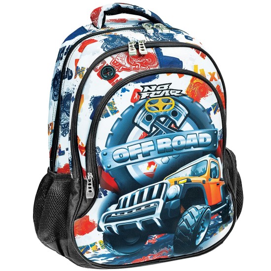 Σακίδιο Οβαλ no Fear off Road 48x30x28cm Gim 348-14031